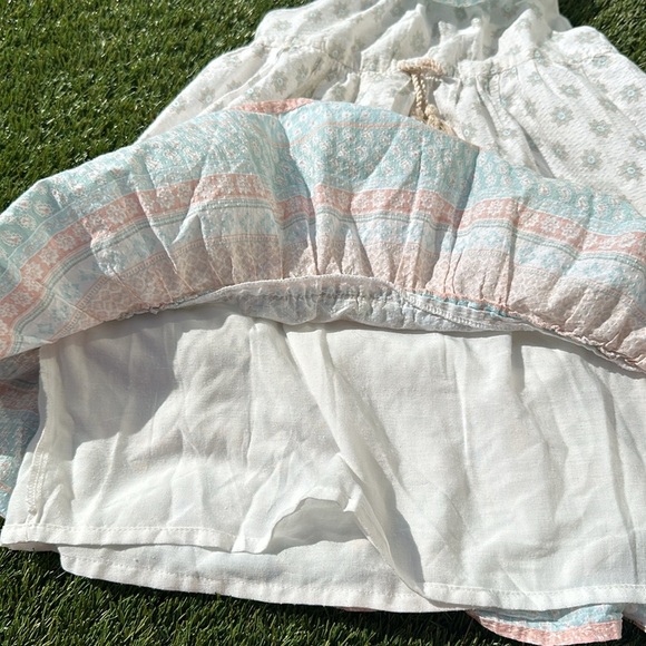 5T JOIE absolutely adorable light pink light, blue, and white waffle dress - Picture 6 of 13
